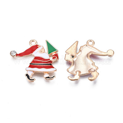 Рождественские эмали сплава подвески ENAM-Q442-52-1