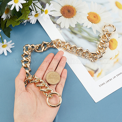 Ремешок для сумки из сплава с цепочкой FIND-WH0069-85LG-1