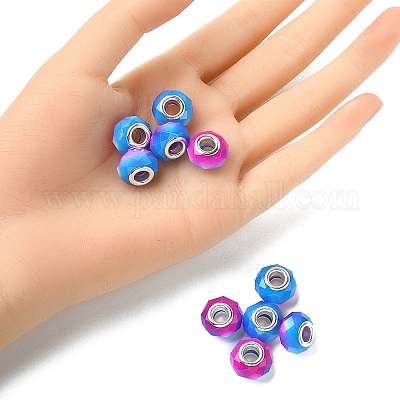 Стеклянные шампала бусины GPDL-YW0001-02A-1