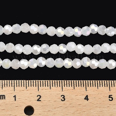 Подставки для стеклянных бусин с имитацией нефрита EGLA-A035-J4mm-B05-1