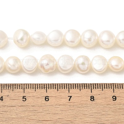 Нити из натурального культивированного пресноводного жемчуга PEAR-A006-09H-1