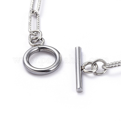 Не тускнеющие текстурированные цепочки-скрепки из нержавеющей стали 304 NJEW-JN02742-1