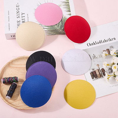 8 шт. 8-цветная основа для шляпы-фасинатора из ЭВА для шляпного магазина&nbsp;AJEW-GF0010-93-1