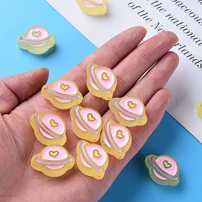 Прозрачные акриловые бусины&nbsp;MACR-S374-02B-01-1