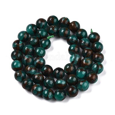 Натуральный халцедон G-S333-8mm-014F-1