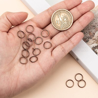 Открытые прыжковые кольца латунные прыжковые кольца JRC10MM-R-1