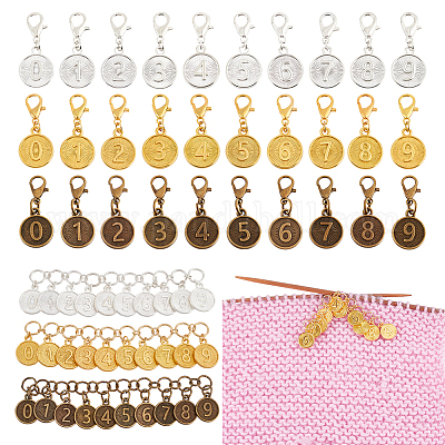 33 шт наборы инструментов для вязания своими руками HJEW-BC00070-1