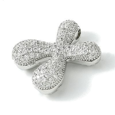 Стойки обшивки латунь кубического циркония подвески KK-S378-02P-X-1