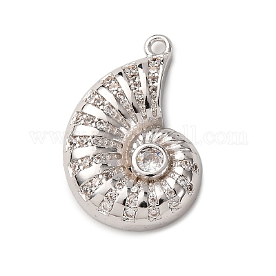 Латунные микро проложить кубического циркония подвески KK-C119-20A-P-1