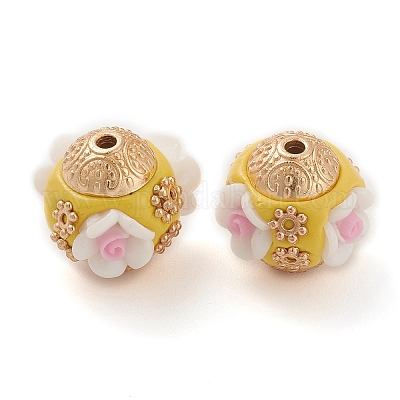 Индонезийские бусины ручной работы IPDL-B001-01D-1