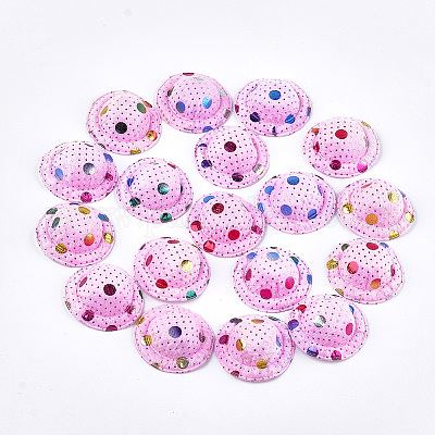 Бархатная шапка украшения AJEW-T004-01B-1