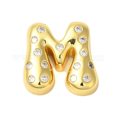 Покрытие стойки латунь микро паве прозрачные перданты из кубического циркония KK-C067-11G-M-1