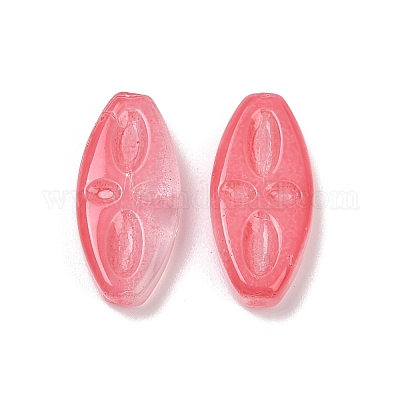 Прозрачные стеклянные бусины DGLA-E004-14F-1