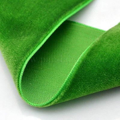 Wholesale Polyester Velvet Ribbon for Gift Packing and Festival Decoration  