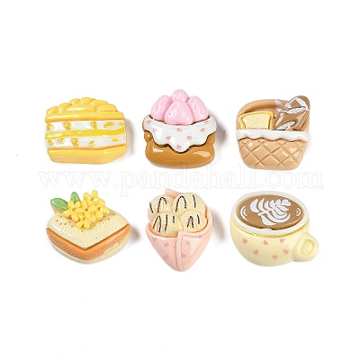 Кабошоны из смолы RESI-H166-04-1