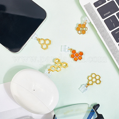 5шт пластиковые мобильные пылезащитные заглушки HJEW-CN00005-1