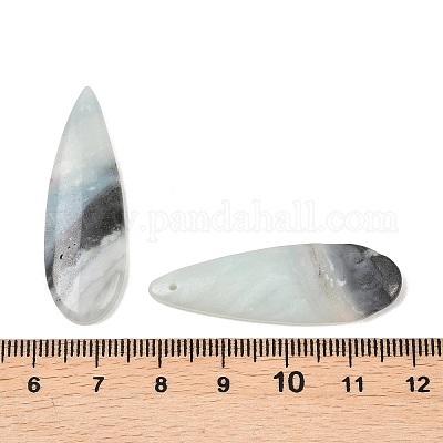 Подвески из натуральных цветов амазонита&nbsp;G-K381-15C-1