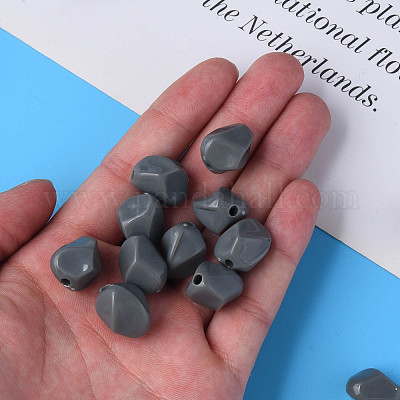 Непрозрачные акриловые бусины&nbsp;MACR-S373-140-A03-1