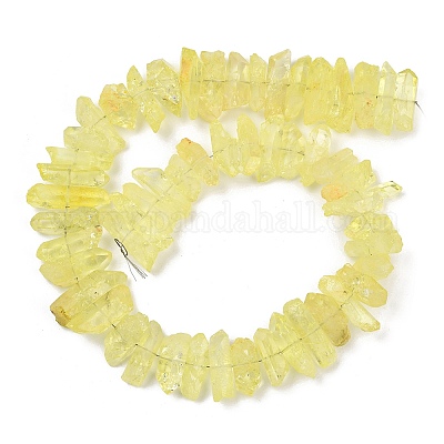 Натуральный хрустят кварц бисер пряди G-R012-B06-03-1