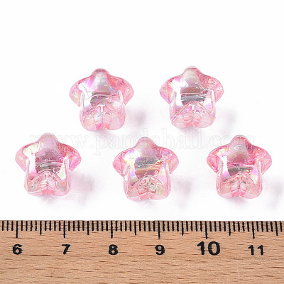 Прозрачные акриловые пуговицы с 1 отверстием MACR-S373-129-C05-1