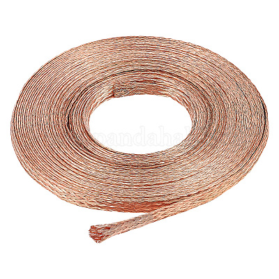 Fil de cuivre nu tressé&nbsp;OCOR-WH0085-14RG-1