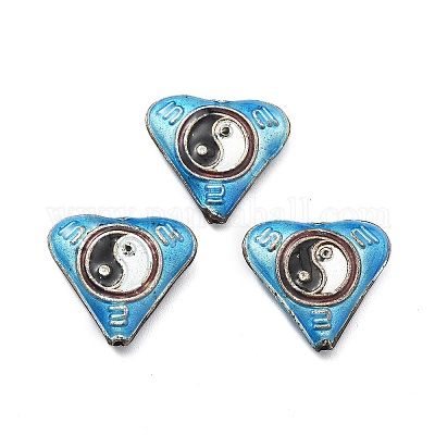 Бусины ручной работы перегородчатой CLB-Q002-02C-1