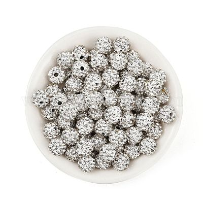 Pave disco бусины RB-H258-8MM-001-A-1