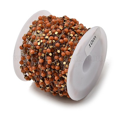 Круглые звенья цепей из нержавеющей стали 304 ручной работы CHS-L032-09G-02-1