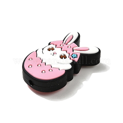 Силиконовые бусины на пасхальную тематику SIL-L006-A03-1