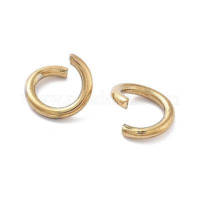 Ионное покрытие (ip) 304 нержавеющая сталь открытые соединительные кольца для плетения кольчуги STAS-M081-01G-08-1