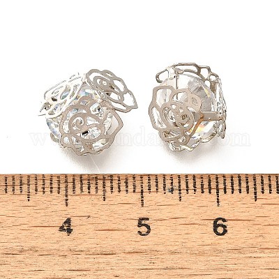 Латунные микро проложить кубического циркония подвески KK-M312-27P-1