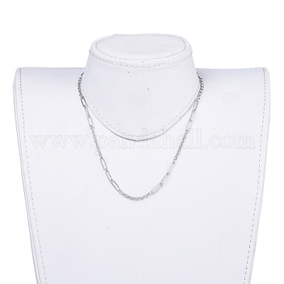 Ожерелья цепи NJEW-JN02766-1