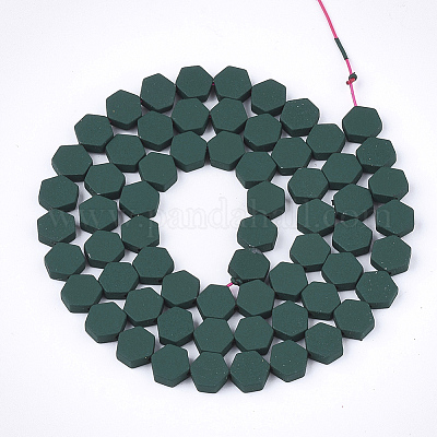 Окрашенного распылением немагнитных синтетических нитей гематита бусы G-T116-03B-14-1