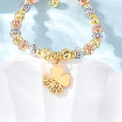 Браслеты из латуни BJEW-C090-02G-C-1