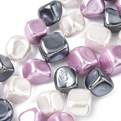 Гальванические оболочки жемчужные бусы пряди BSHE-D301-02A-1