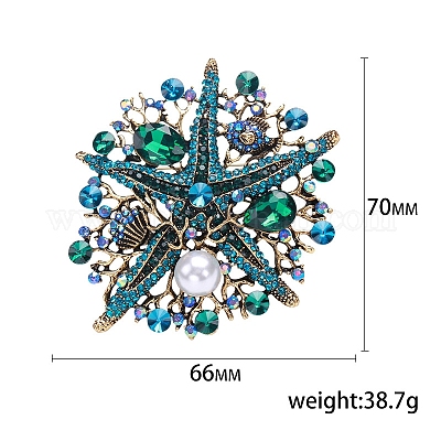 Сплавочные брошки PW-WG38456-01-1