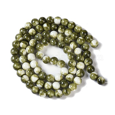 Краска для выпечки стеклянные бусины&nbsp;GLAA-H031-01C-14-1