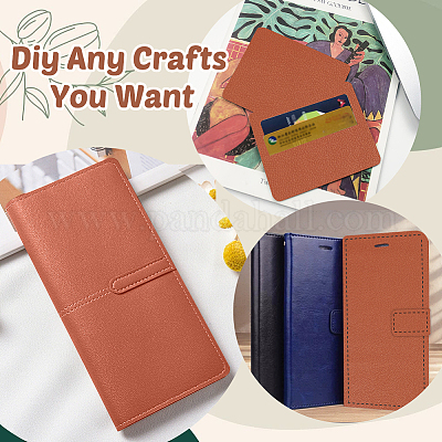 Ткань из искусственной кожи с рисунком личи DIY-WH20081-004B-1