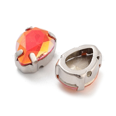 Каплевидный опал пришиваем стразы RGLA-G024-06A-P-1