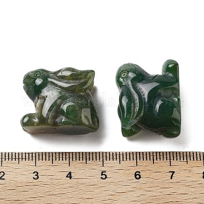 Резные фигурки из натурального индийского агата DJEW-L023-E11-1