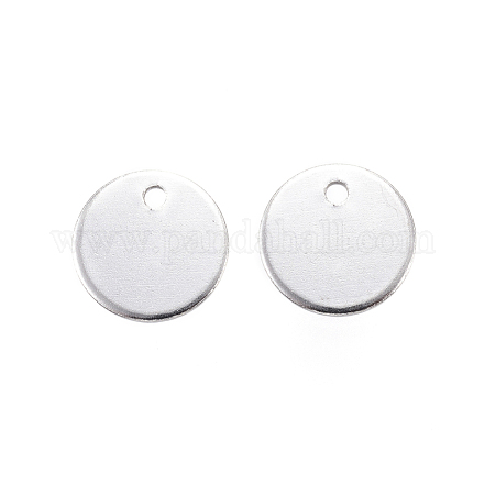 304 Stainless Steel Charms STAS-F039-91-8mm-P-1