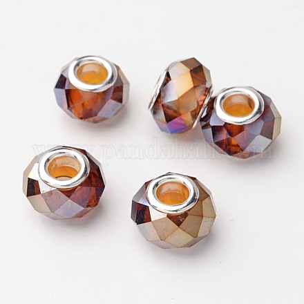 Glass European Beads GPDL-H006-4-1
