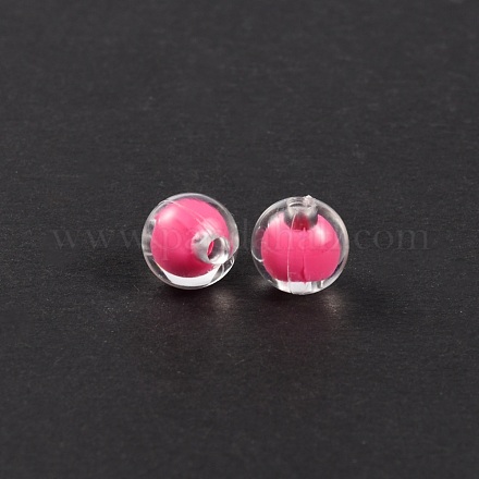 Акриловые бусины&nbsp;MACR-WH0007-09E-1