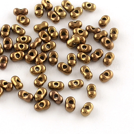 Perles de verre mgb matsuno X-SEED-R014-2x4-P601S-1