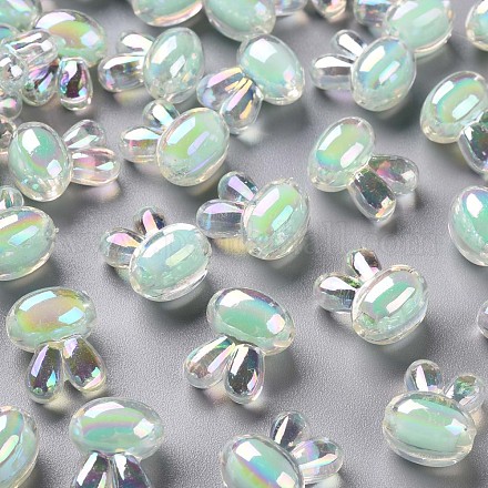Perles en acrylique transparente TACR-S152-05B-SS2111-1