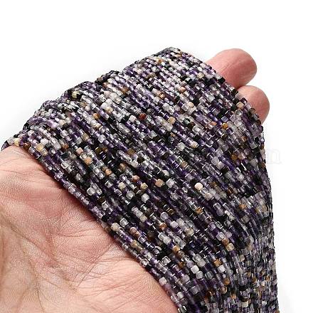 Фиолетовые фиолетовые бусины G-RM2025-32A-04-1