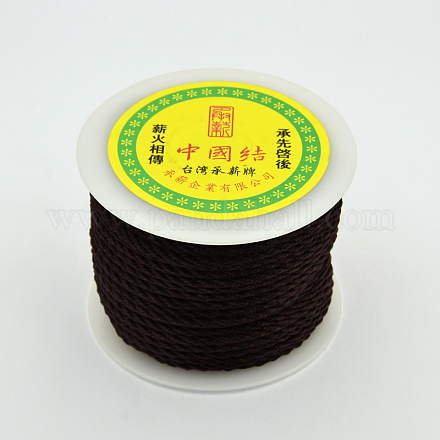 Cordons de fibre de polyester à fil rond OCOR-J002-09-1