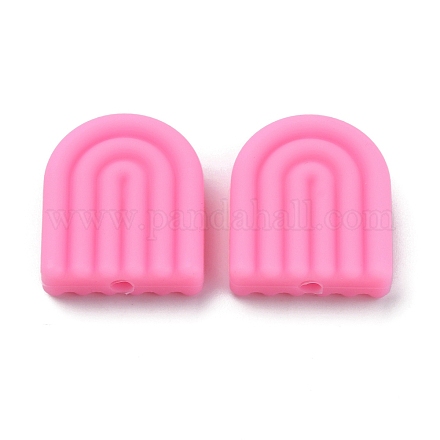 Силиконовые бусины&nbsp;LS-SIL-WH0001-38I-1