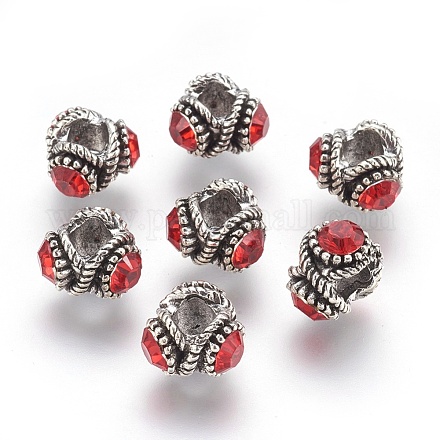 Perles strass alliage de style tibétain PALLOY-P172-073-1
