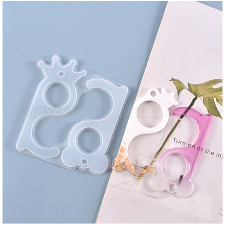 Moules en silicone pour ouvre-porte DIY-J003-03-1